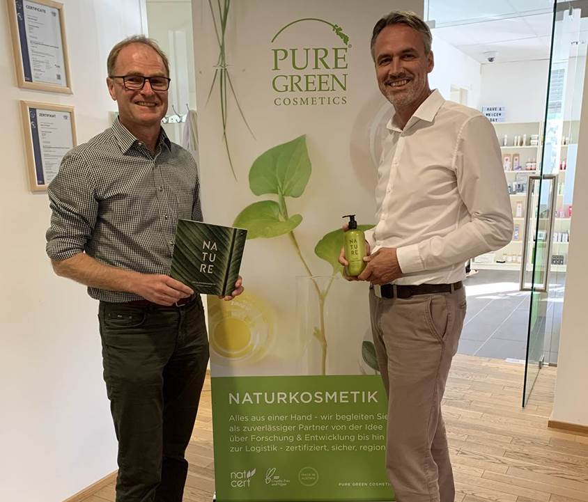 PGC_Werner& Gordon_2 Gordon Koell Köll und Werner Murr von Pure Green Cosmetics