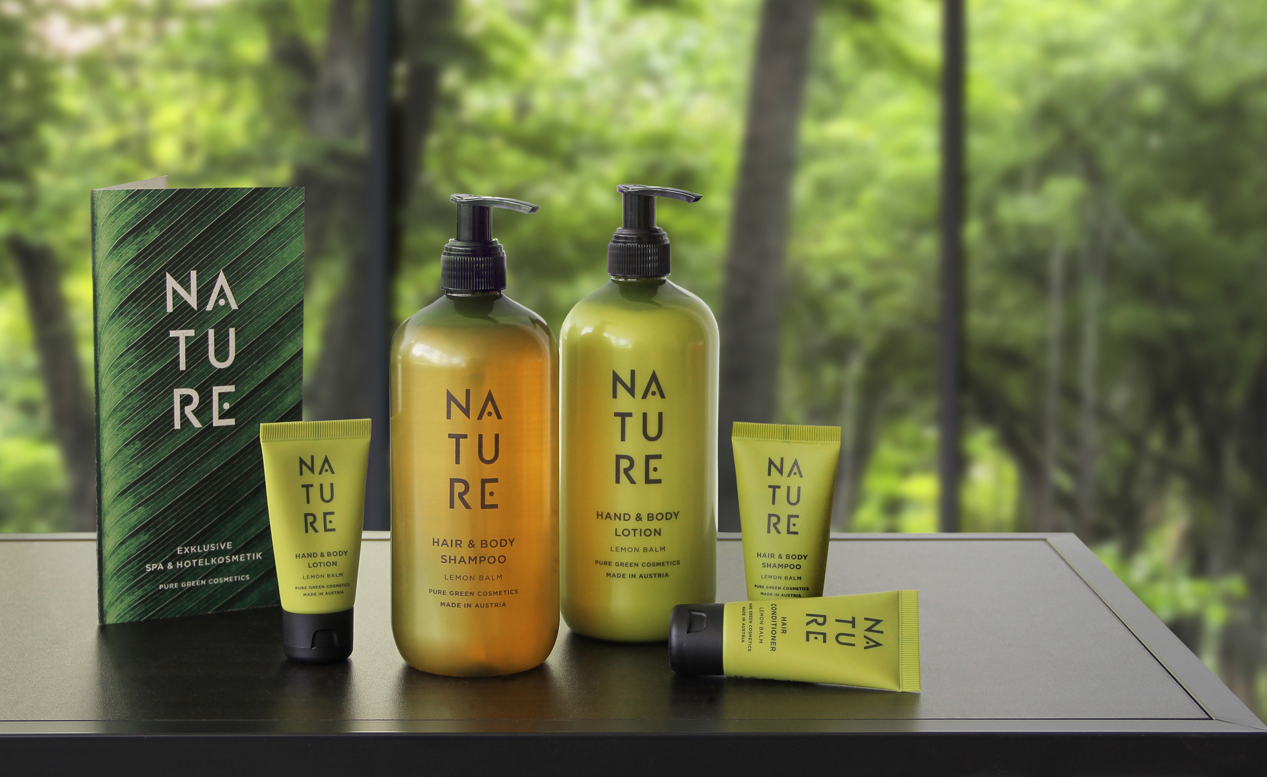 Hotelkosmetik Zimmerware Pure Green NATURE